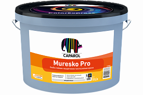 Caparol Muresko Pro / Капарол краска фасадная на основе силиконовой смолы толстослойная матовая